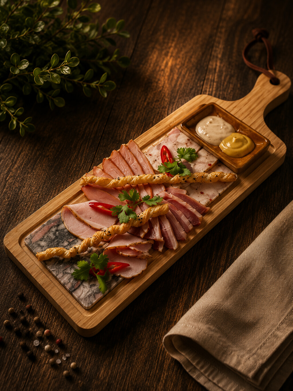 Мясные деликатесы собственного производства